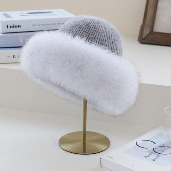 Winter Fashionable Fox Fur Hat