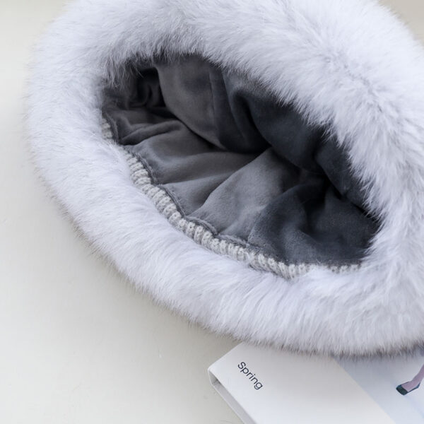 Winter Fashionable Fox Fur Hat