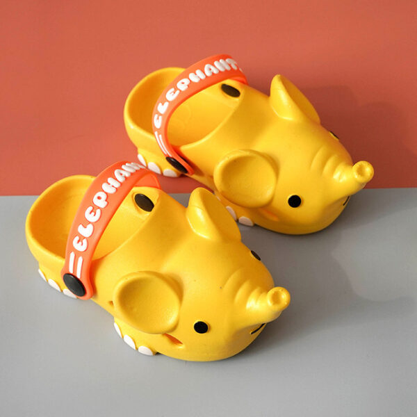 Lovely Summer Elephant Slippers For Kids