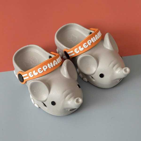 Lovely Summer Elephant Slippers For Kids