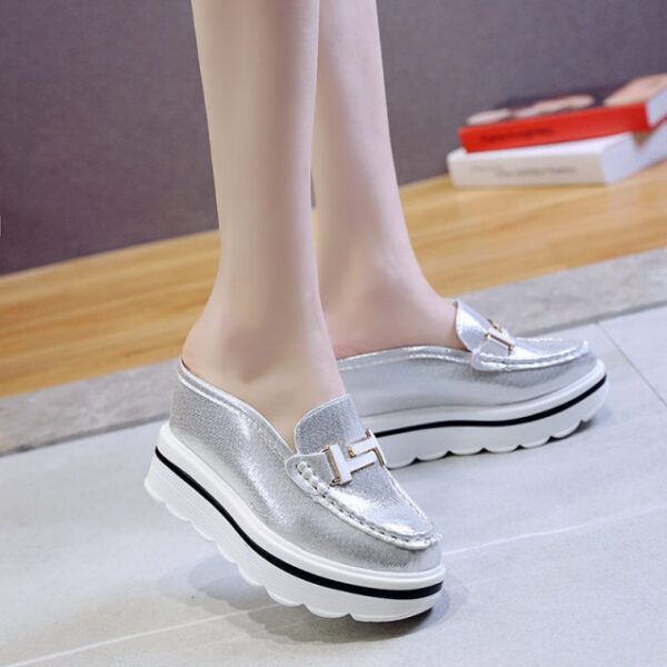 Women's Comfortable Platform Loafers