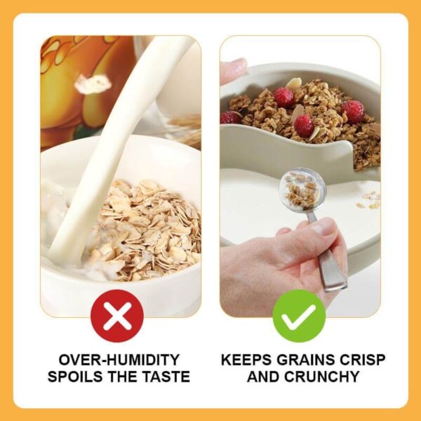 Anti Soggy Seperated Cereal Bowl