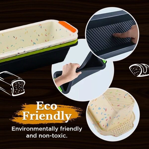 Rectangular Silicone Bread Pan Mold