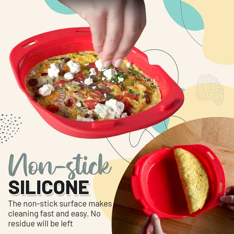 Microwave Silicone Omelette Maker