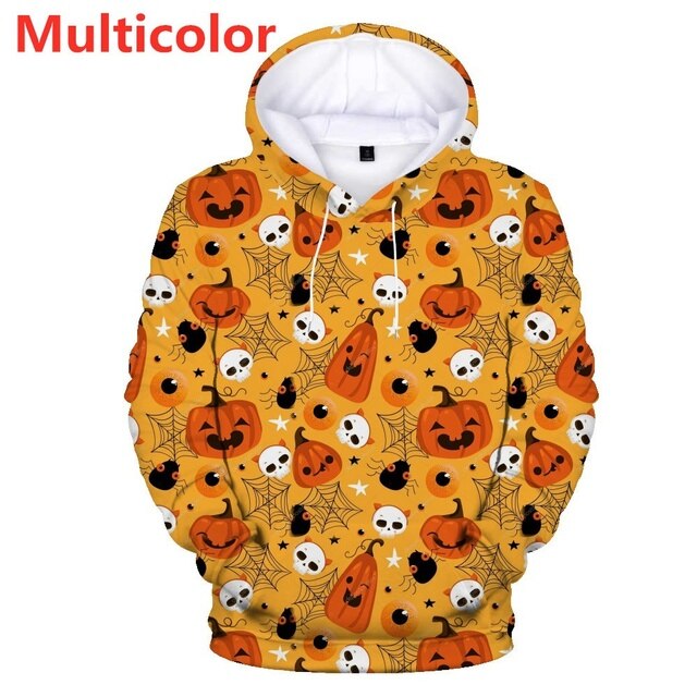 Men's Waffle Two Tone Print Long Sleeve Loose Sweatshirt