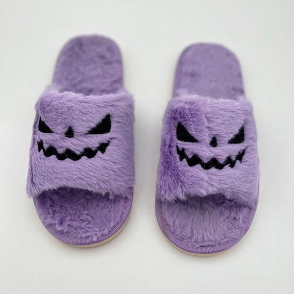 Halloween Soft Scary Pumpkin Slippers