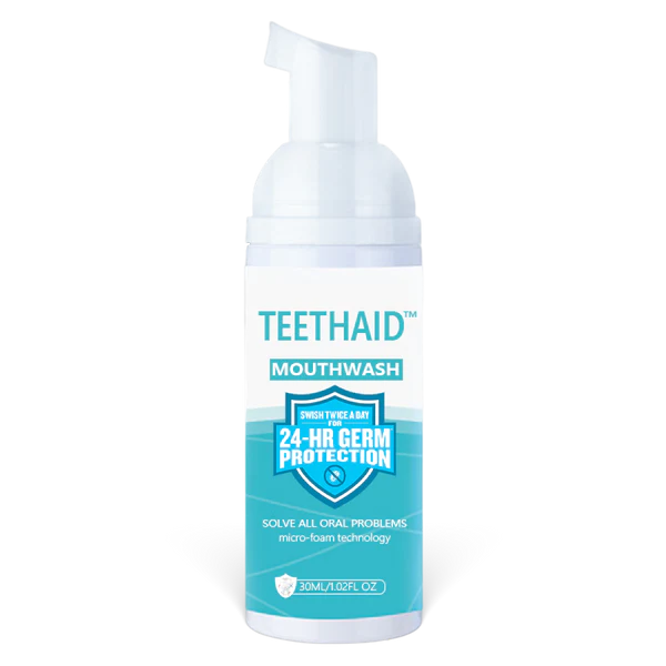 2022 Teethaid Mouthwash, Calculus Removal, Teeth Whitening, Healing Mouth Ulcers, Eliminating Bad Breath, Preventing and Healing Caries, Tooth Regeneration