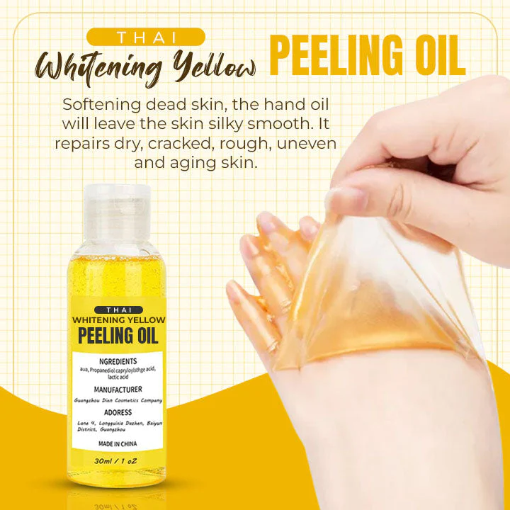 Thai Whitening Yellow Peeling Oil