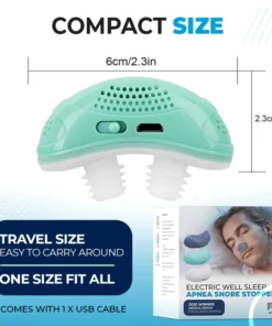 Electric Well Sleep Apnea Snore Stopper