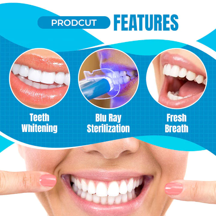 Teeth Active Whitening Blue Lamp