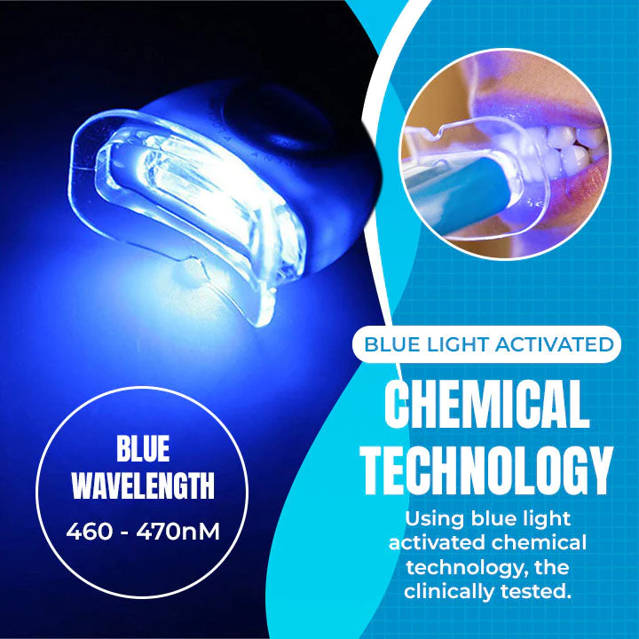 Teeth Active Whitening Blue Lamp