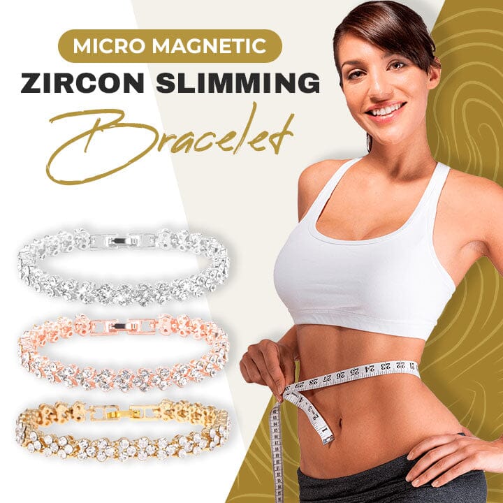 Micro Magnetic Zircon Slimming Bracelet