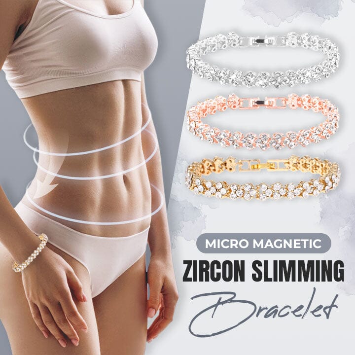 Micro Magnetic Zircon Slimming Bracelet