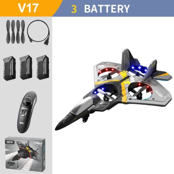 V17 Jet Fighter Stunt RC Airplane