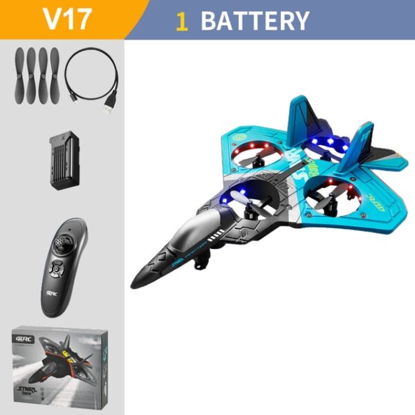 V17 Jet Fighter Stunt RC Airplane