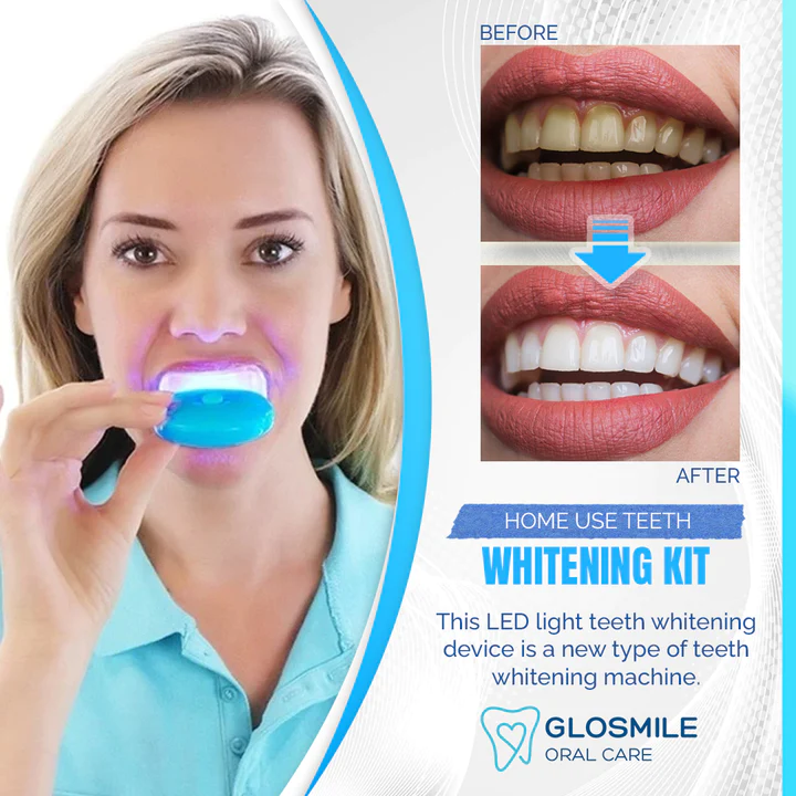 GloSmile Home-Use Teeth Whitening Kit with Led Light