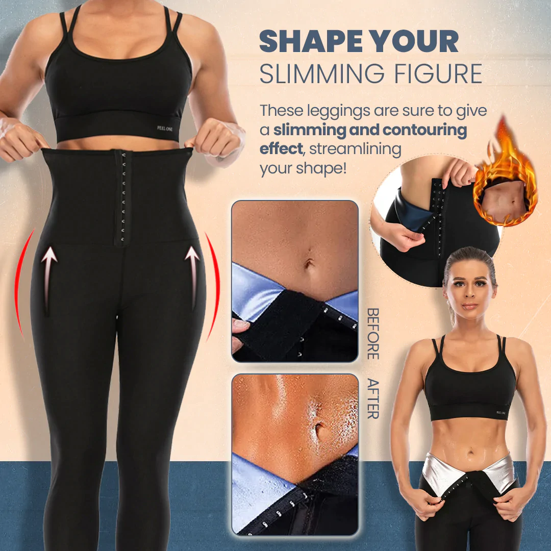 Heat Trapping Sauna Bodyshaper Leggings