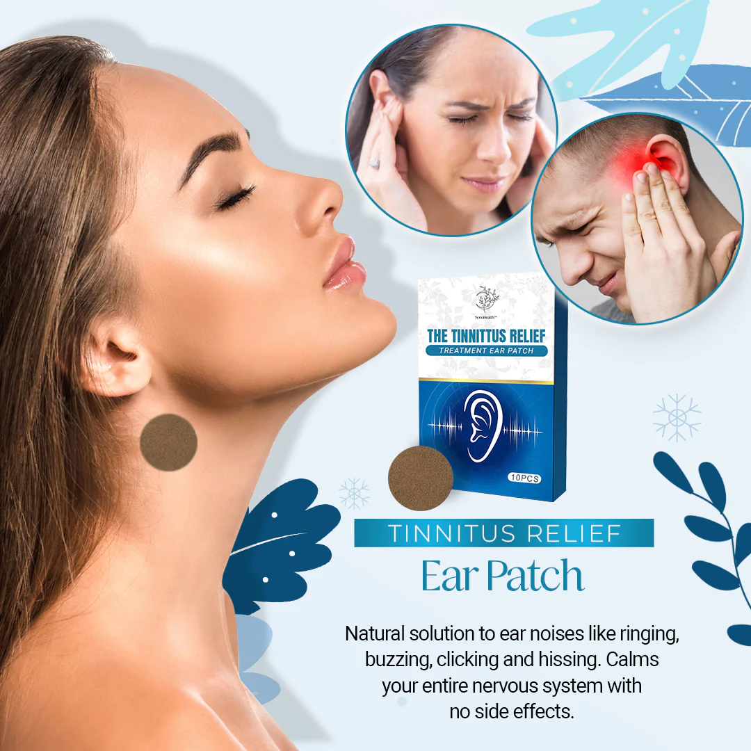 SonoHealth Tinnitus Relief Treatment Ear Patch