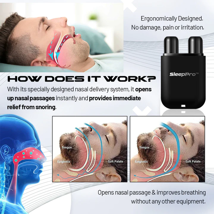 SleepPro Snoring Relief Inhaler