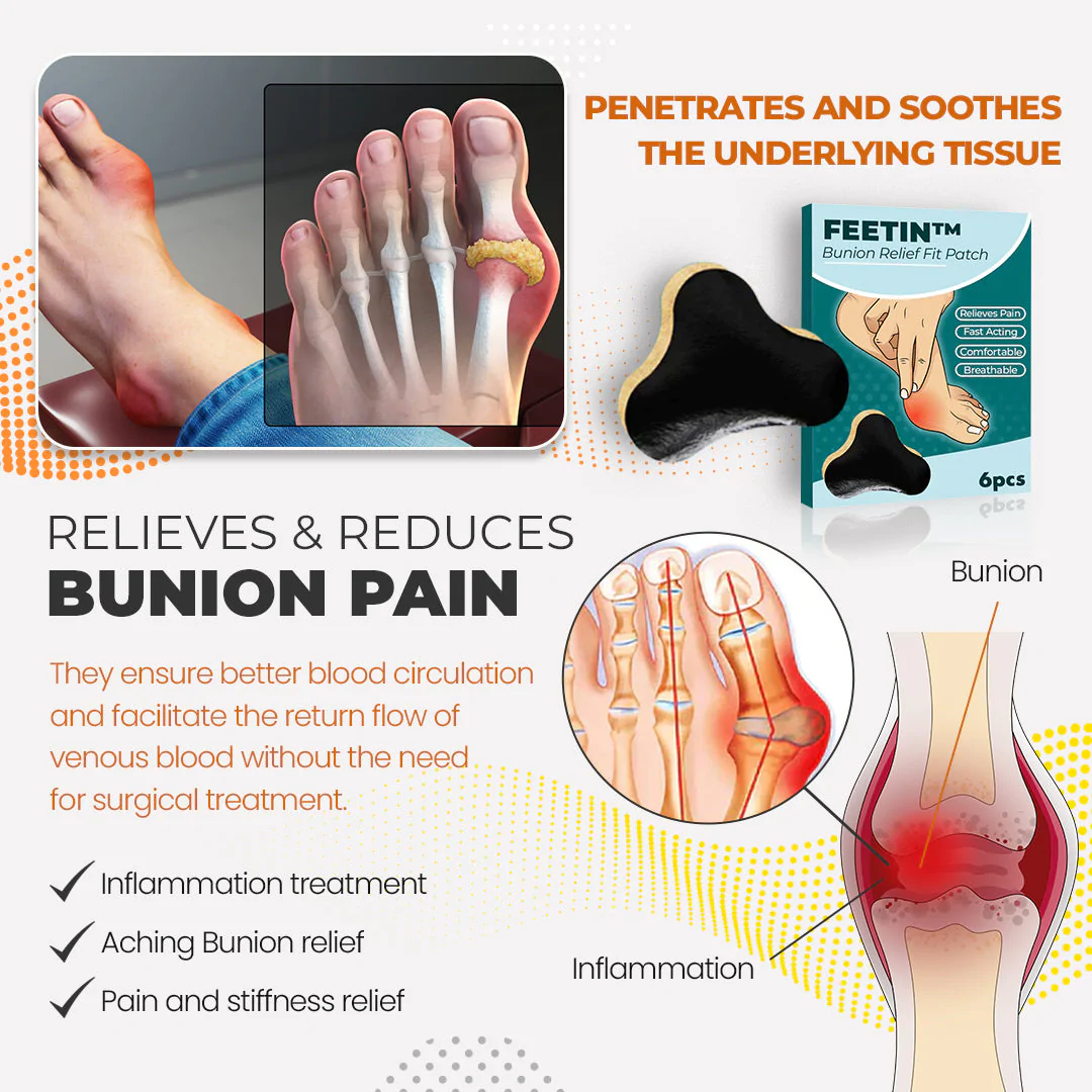 Feetin Bunion Relief Fit Patch