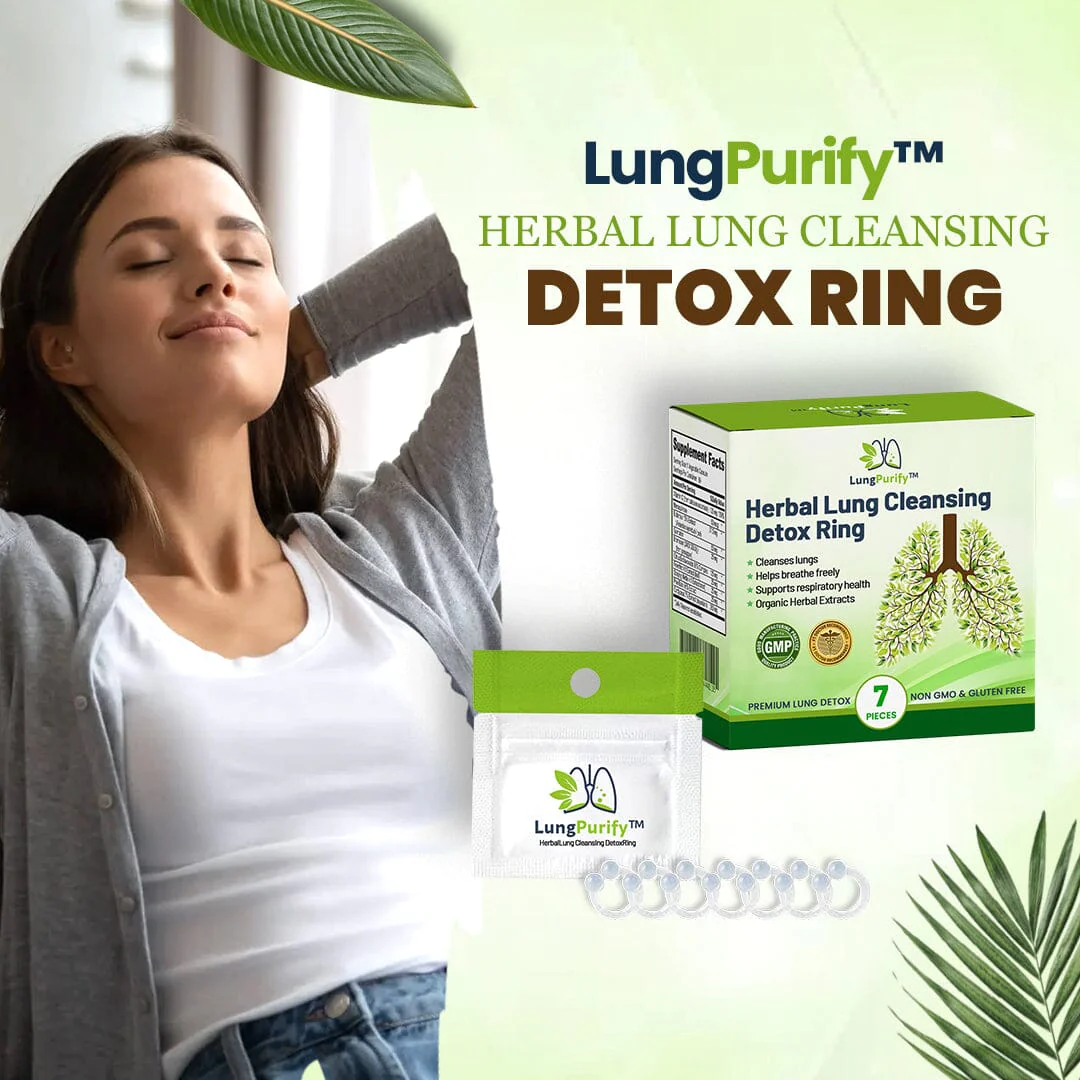 LungPurify Herbal Lung Cleansing Detox Ring