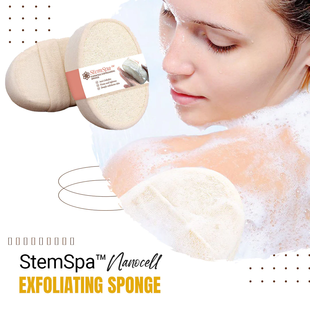 StemSpa Nanocell Exfoliating Sponge