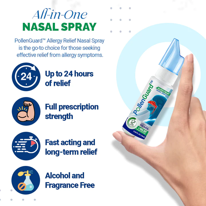 PollenGuard Allergy Relief Nasal Spray