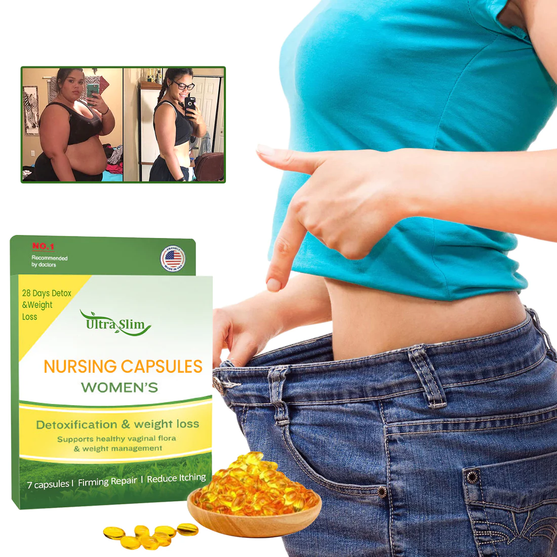 CroaieŽ Anti-Itch Detox Slimming Capsule