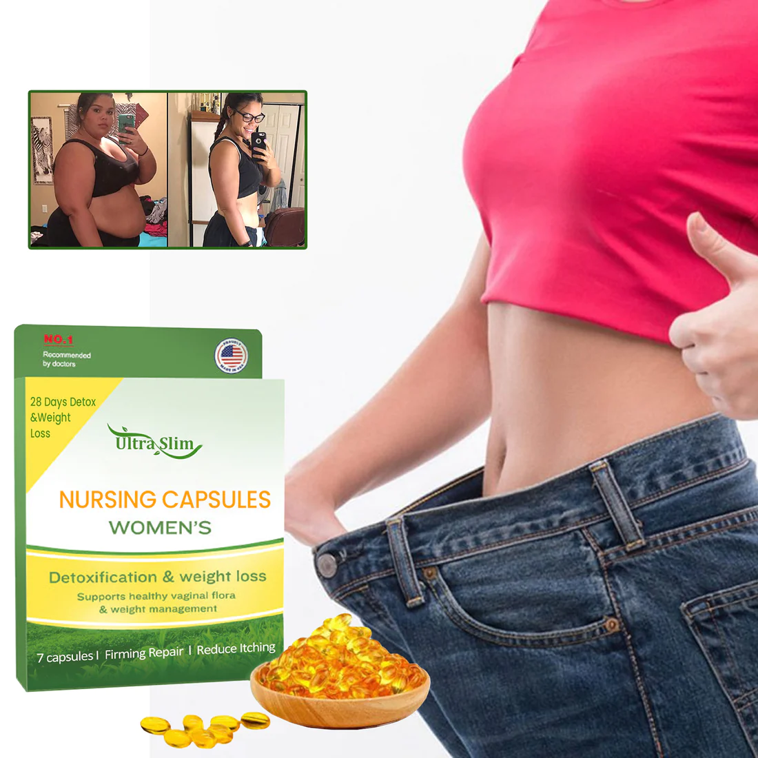 CroaieŽ Anti-Itch Detox Slimming Capsule