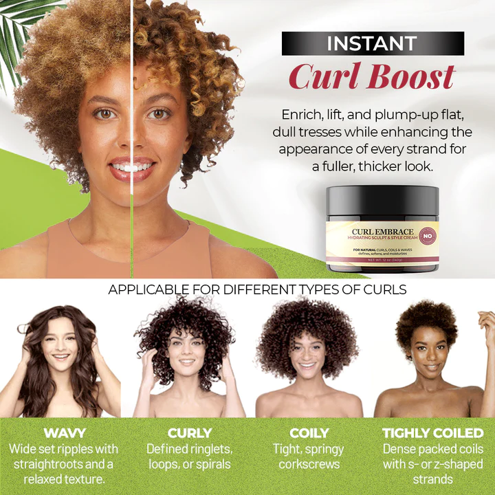 Curl Embrace Hydrating Sculpt & Style Cream