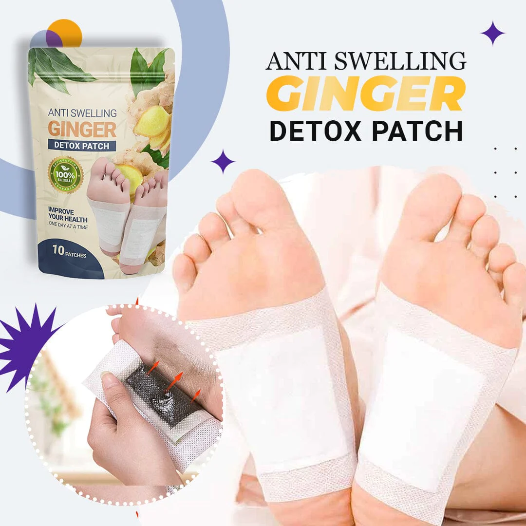 DetoxEC Anti Swelling Ginger Detox Patch