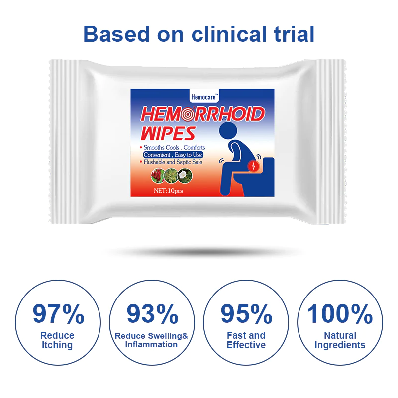 Hemocare Medicinal Hemorrhoid Wipes