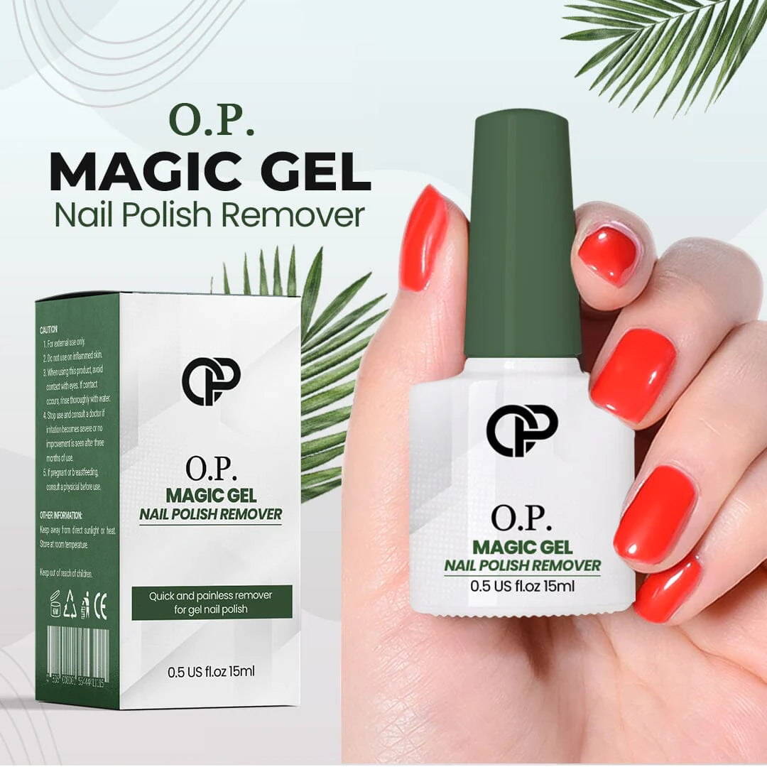 O.P. Magic Gel Nail Polish Remover