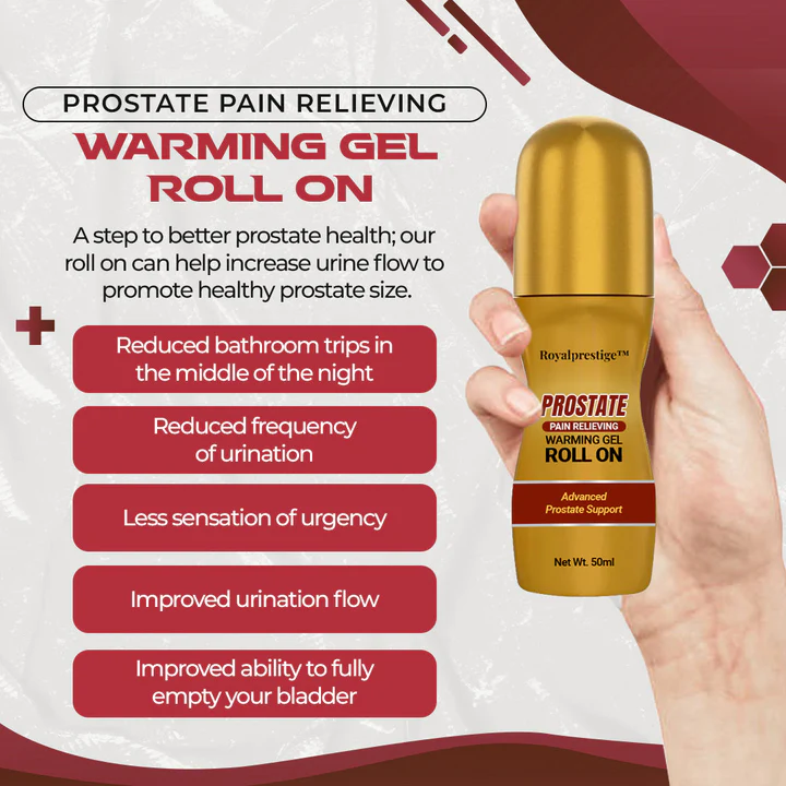 Royalprestige Prostate Pain Relieving Warming Gel Roll On