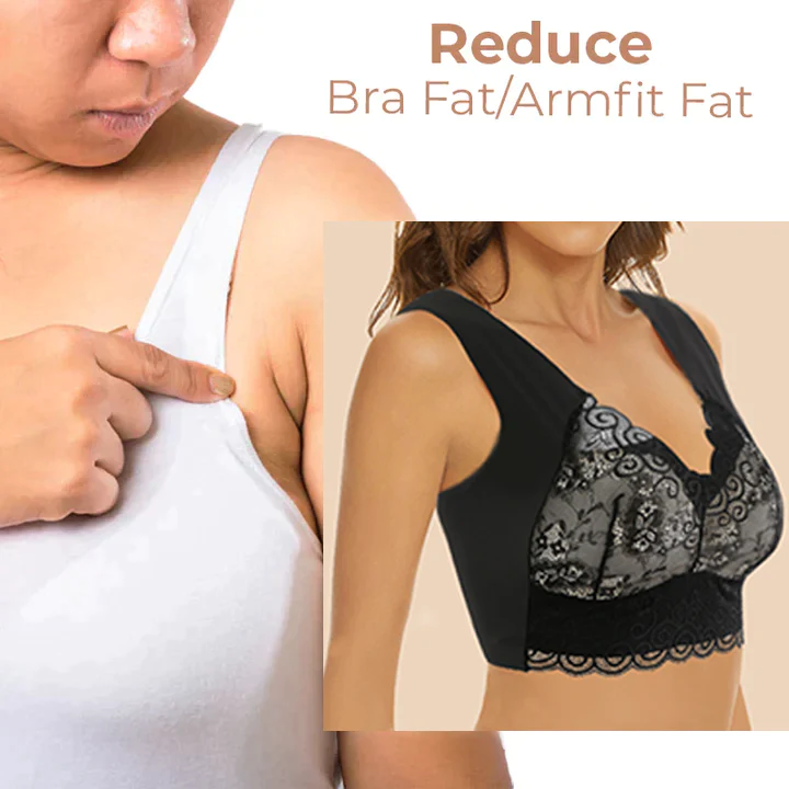 Side Breast Elimination Lymphvity Detoxification and Shaping & Powerful Lifting Bra