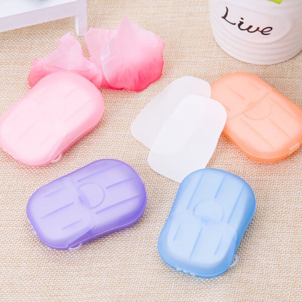 20pcs Portable Soap Paper