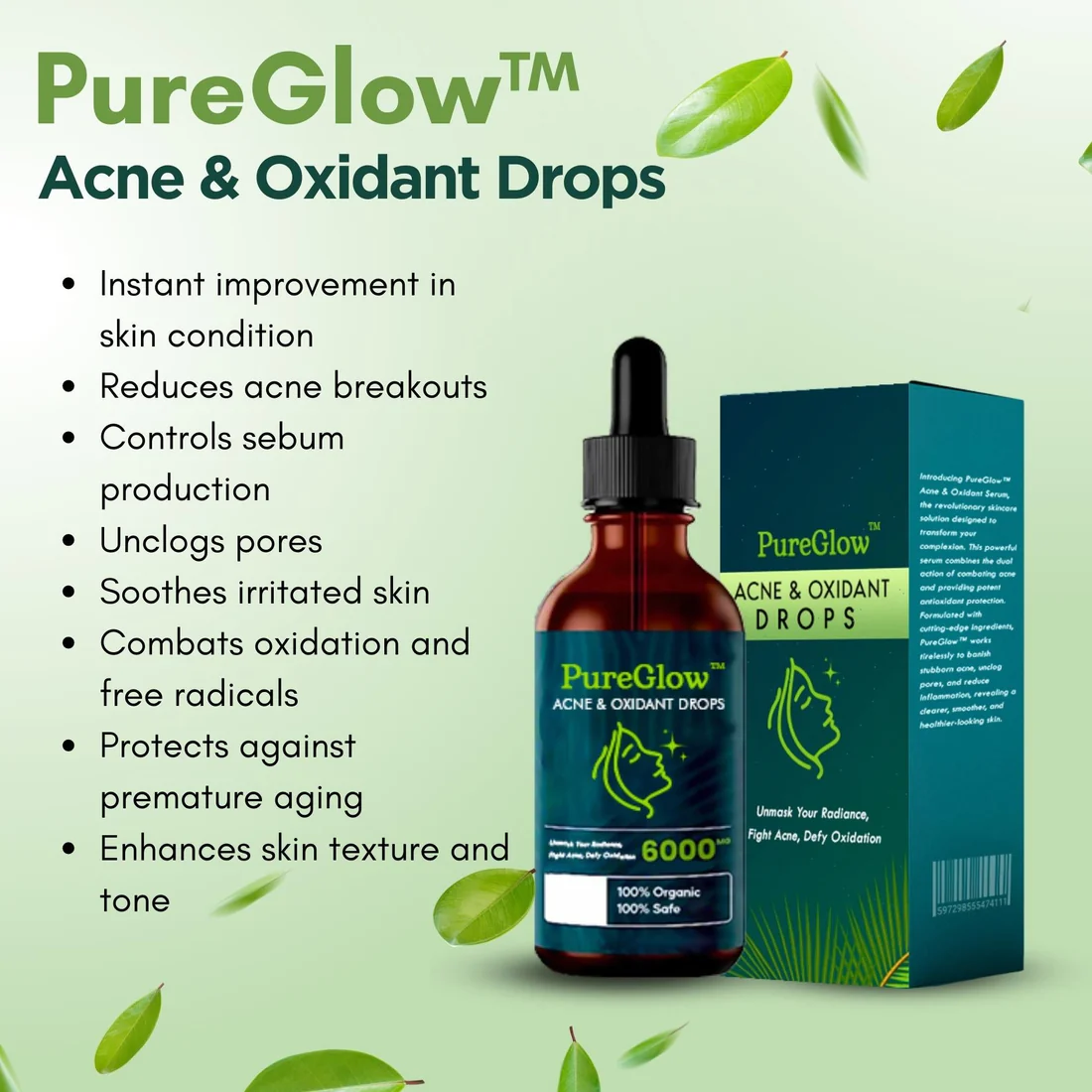 PureGlow Acne & Oxidant Drops