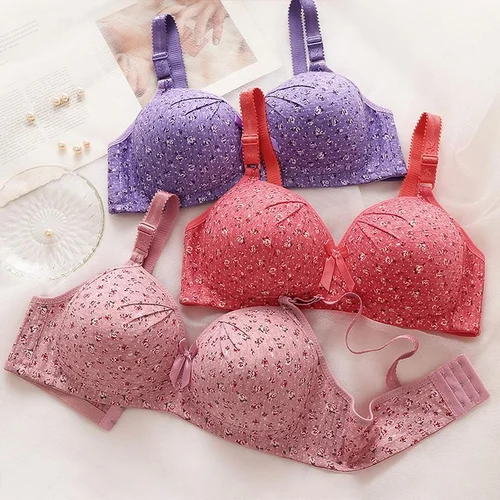 Plus Size Bra Women Underwear Wire Comfort Soft Thin Breathable