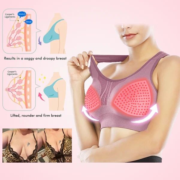 Blueshot Energy Stone Microcurrent Enhance and Lift Bra