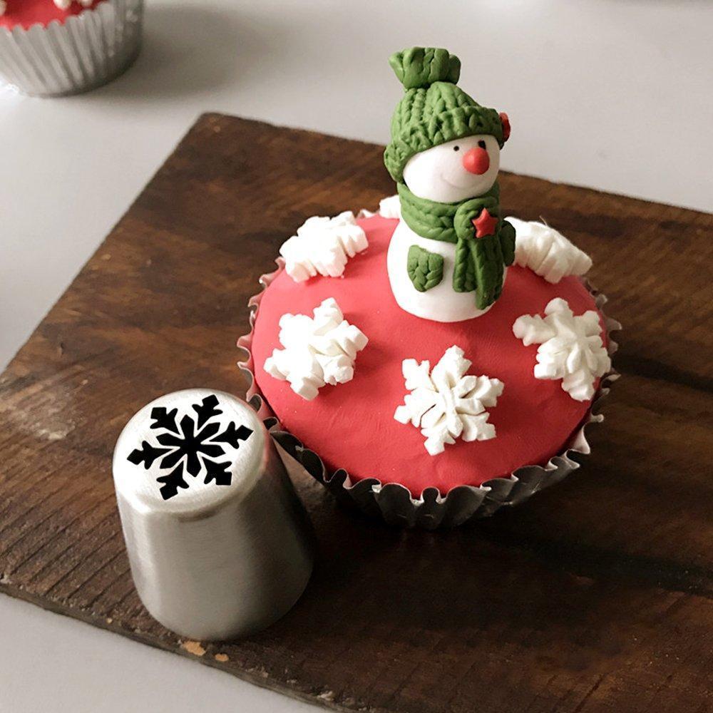 Russian Icing Piping Tips Christmas Design Nozzles