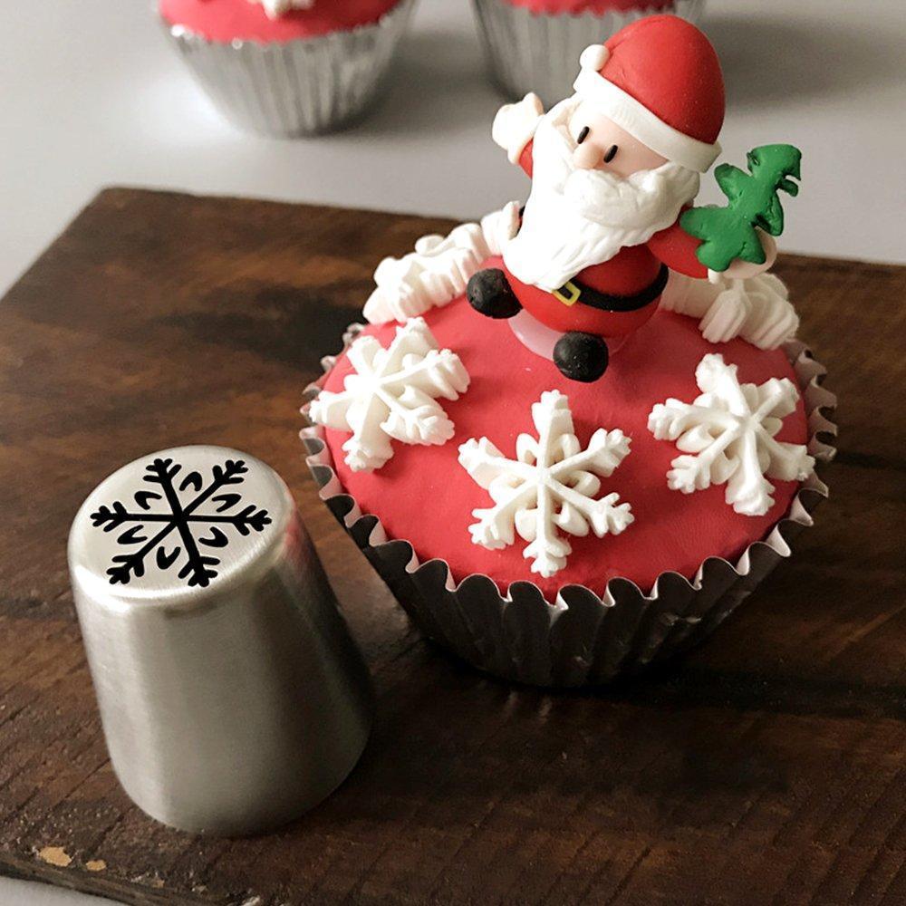 Russian Icing Piping Tips Christmas Design Nozzles