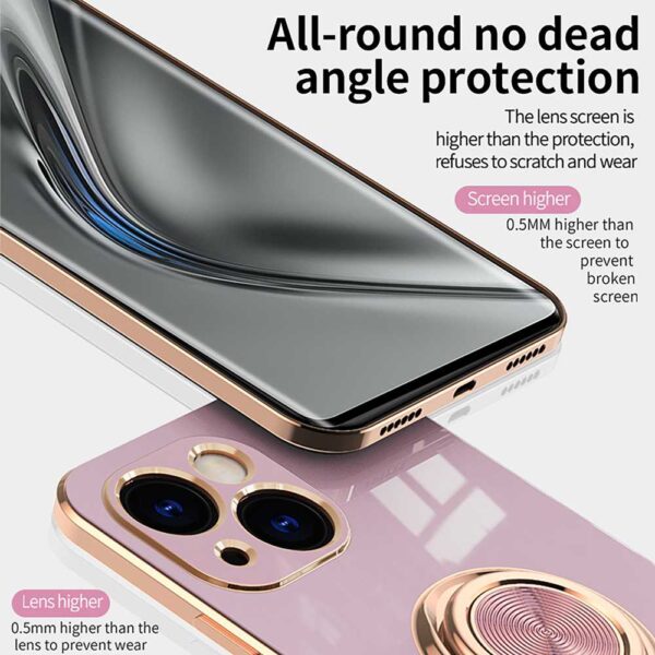 iPhone 11 12 13 Magnetic Ring Holder Case