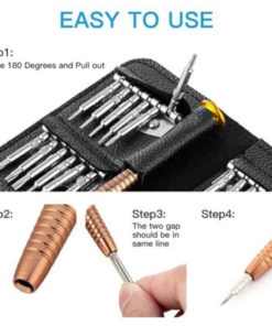 25-in-1 Precision Screwdriver Tools Set