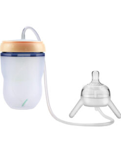 Newborn Baby Bottle with Straw