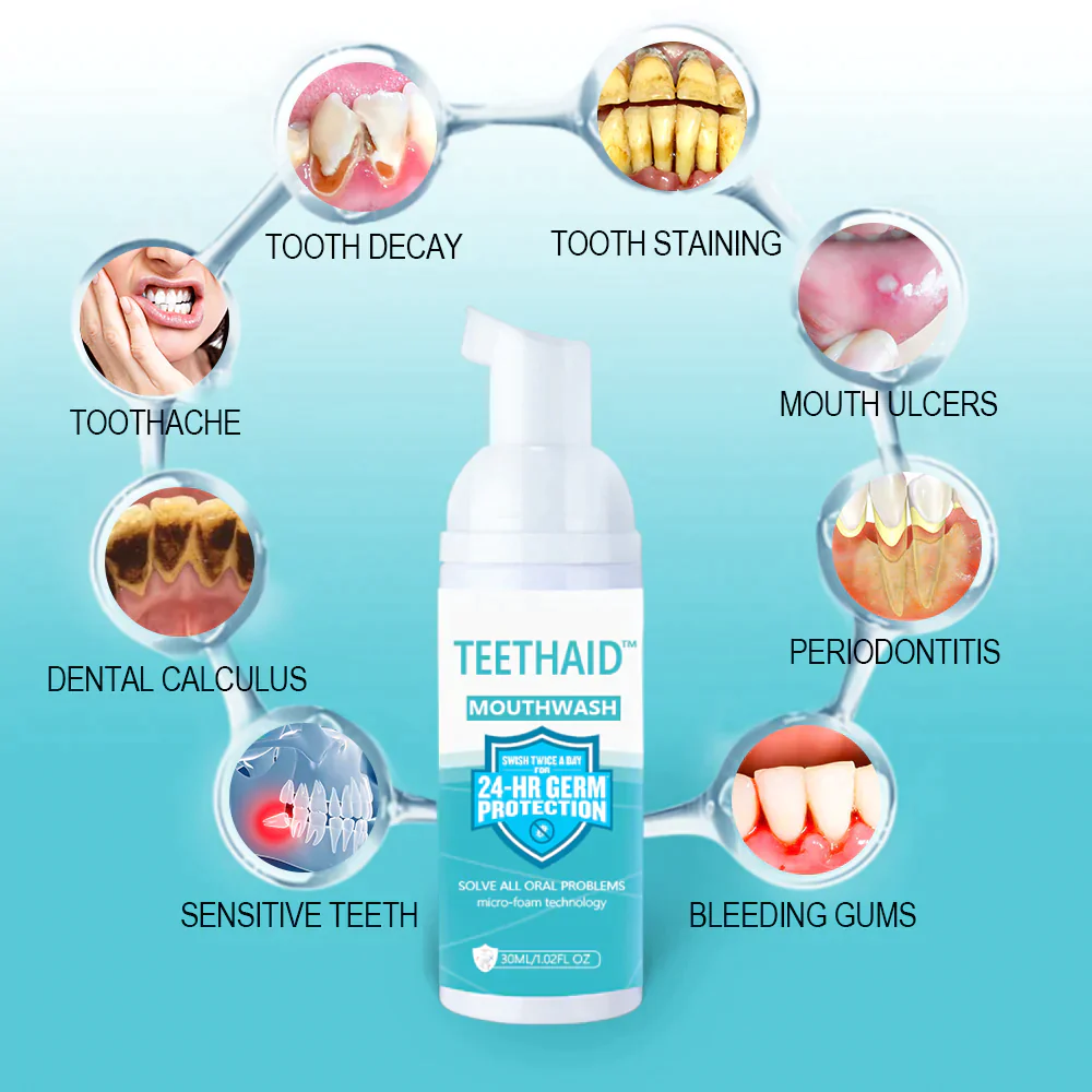 Teethaid Toothpaste  the comprehensive oral health solution for various oral problems, including tooth regeneration and maintenance