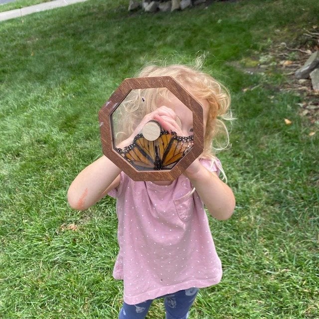 Natural Wood Kaleidoscope