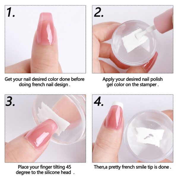 Clear Nail Stamper For French Nails