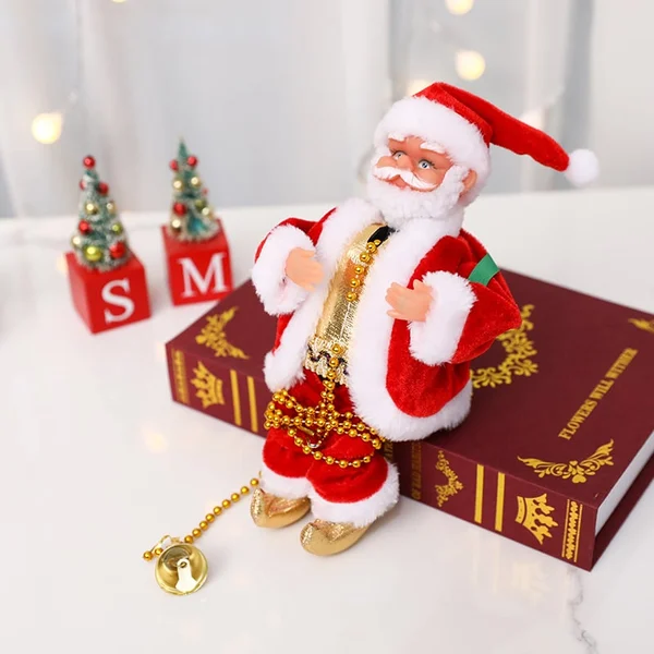 Santa Claus Climbing Rope