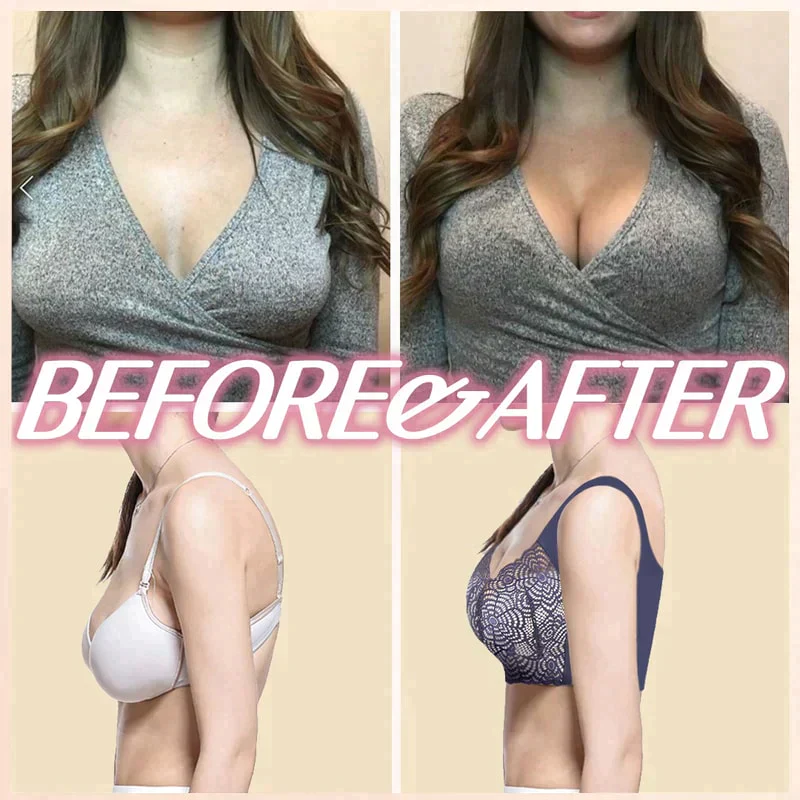 Healthfit Tourmaline Lymphatic Detoxification Shaping and Powerful Lifting & Breast Enhancement Bra