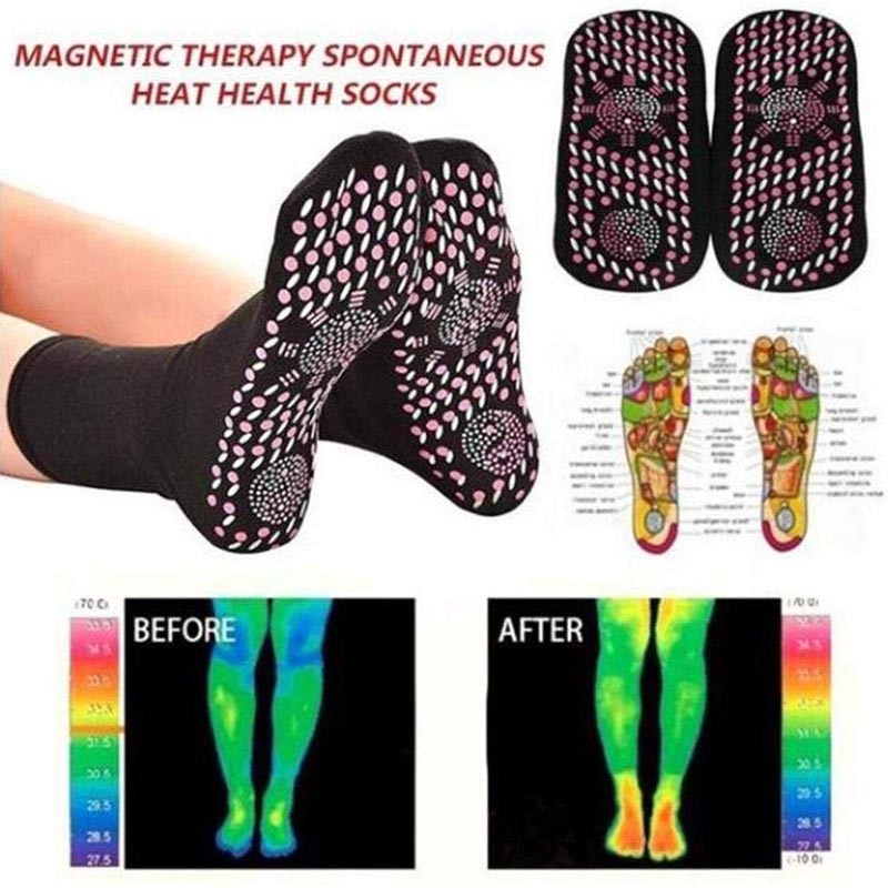 Tourmaline Magnetic Therapy Socks